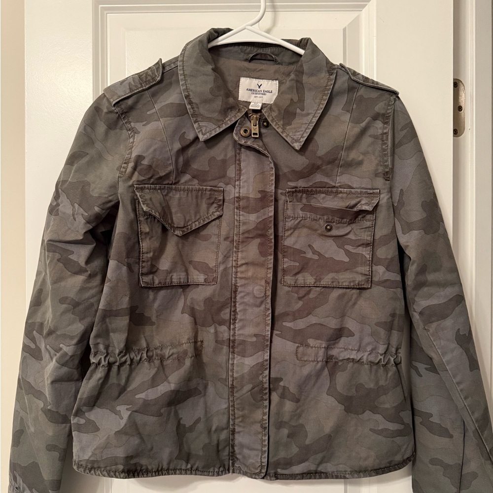 Camo American Eagle Jacket